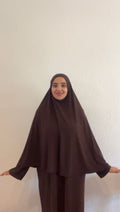 Chocolate Brown Khimar