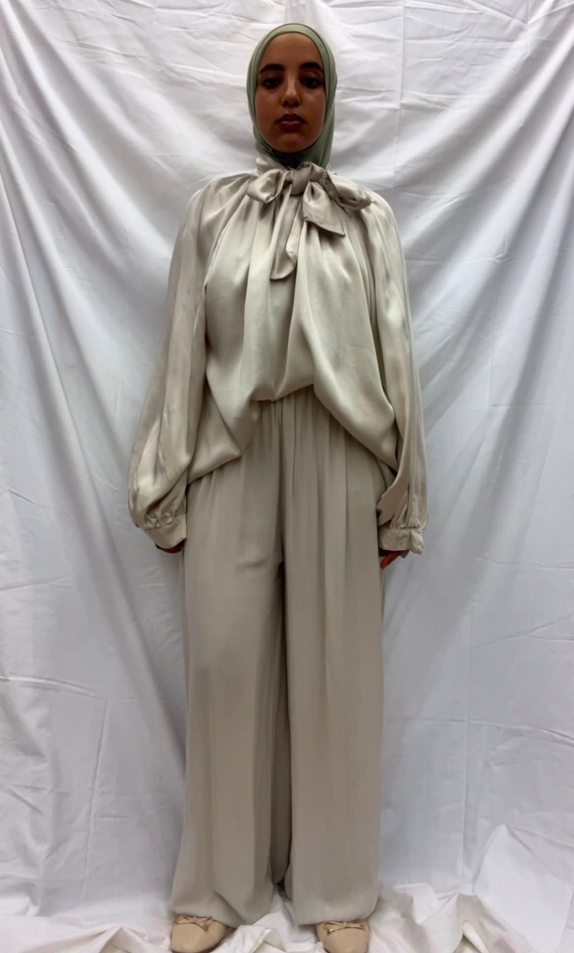 Satin Trousers