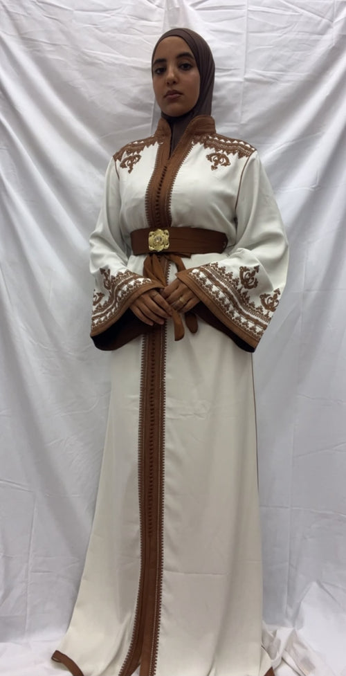 Brown Bridal Caftan