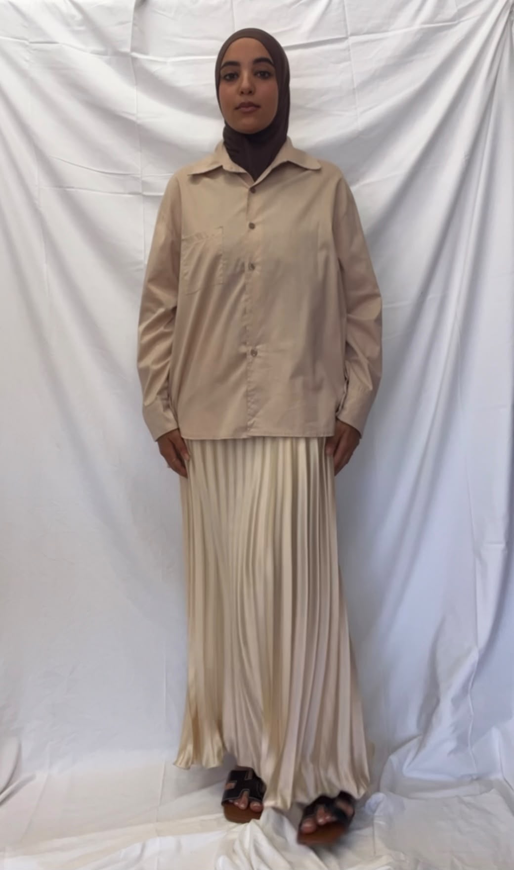 Beige Shirt