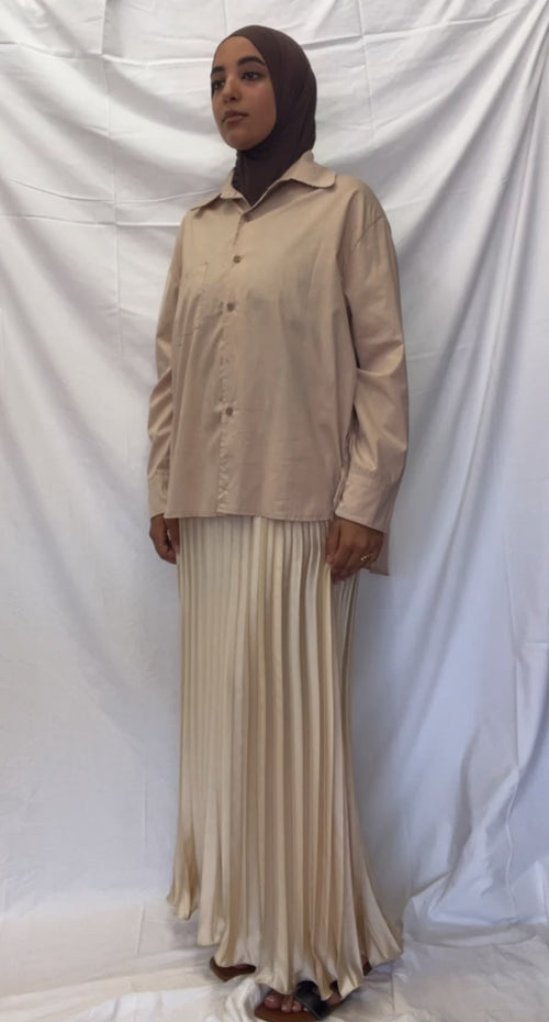 Beige Shirt