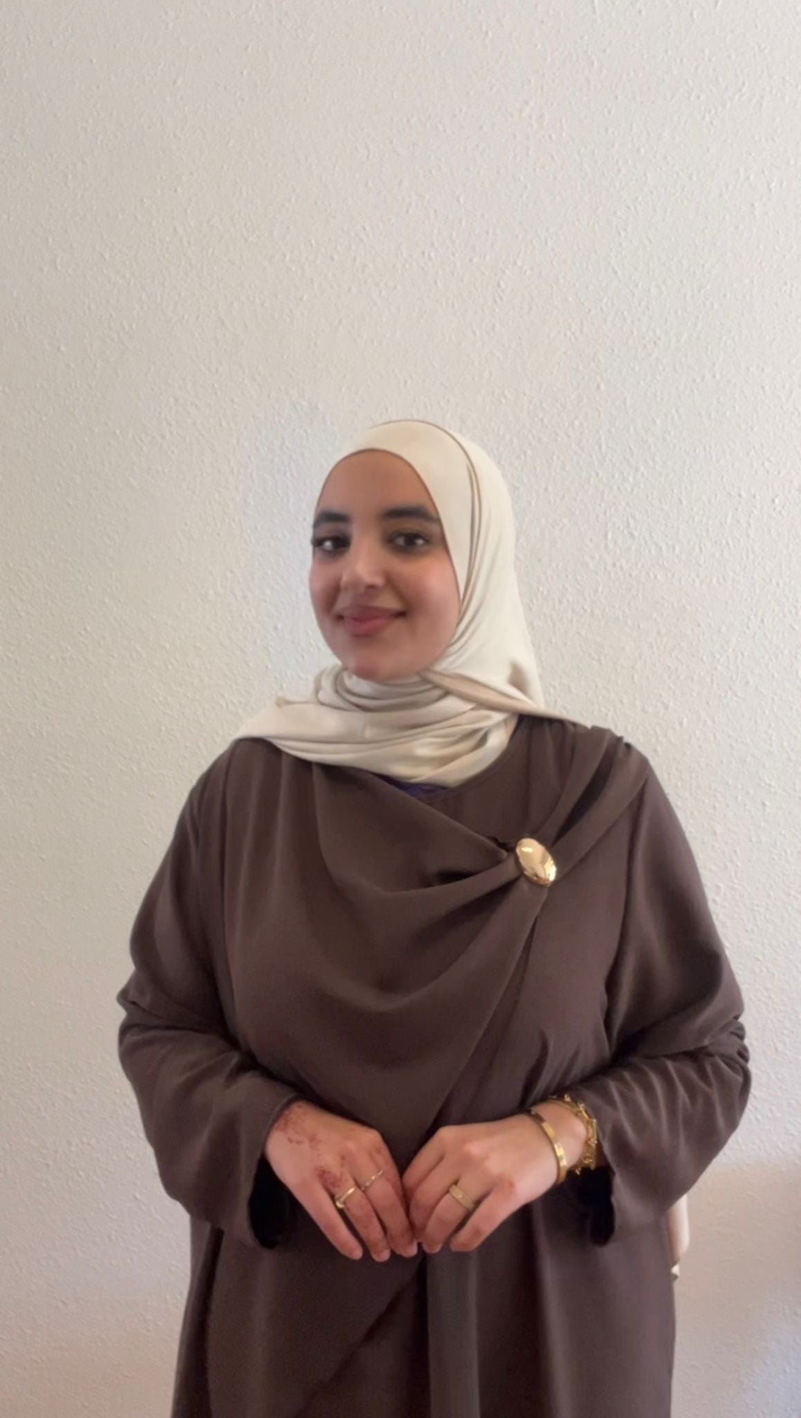 Chocolate Golden Drape