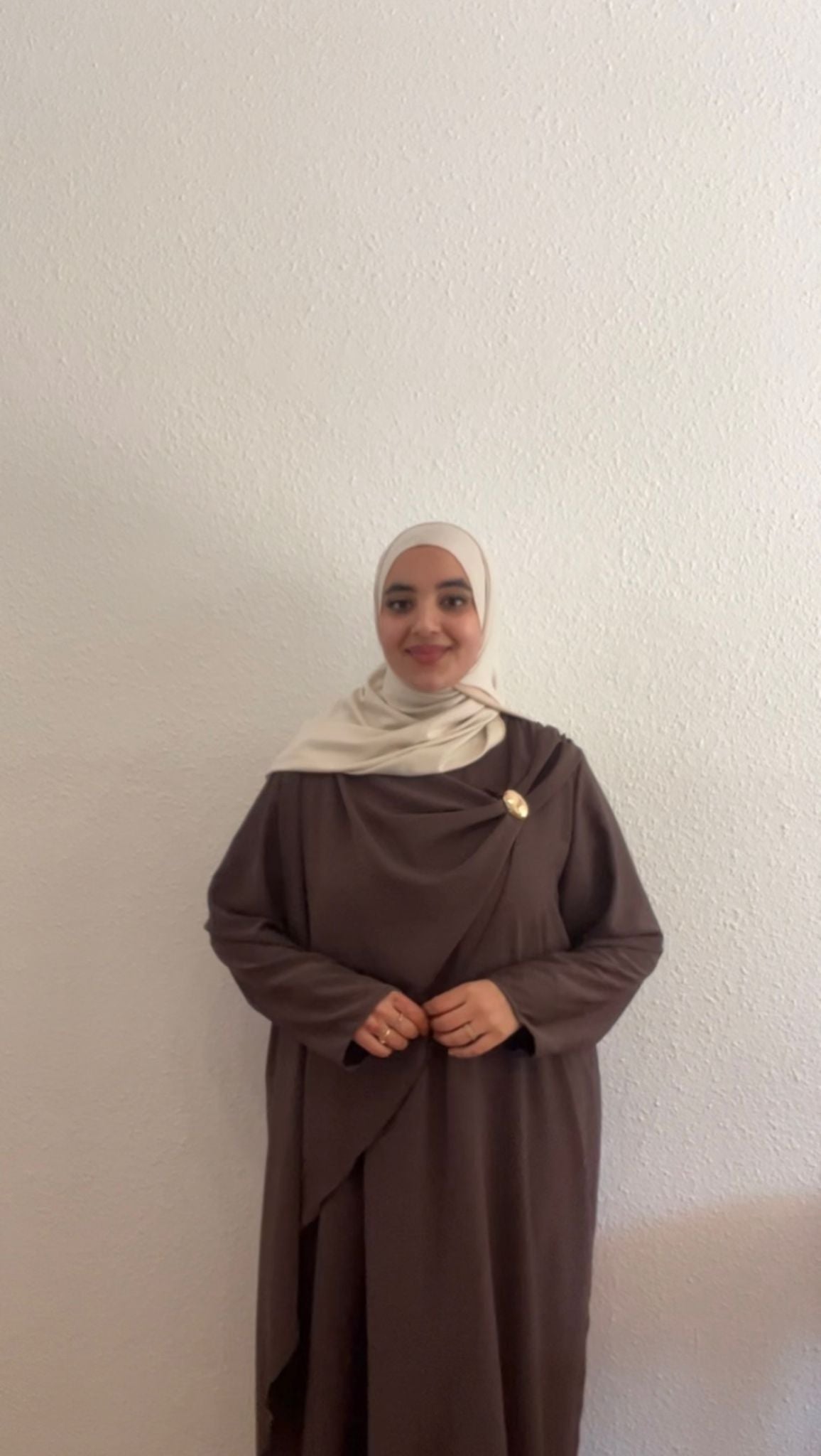 Chocolate Golden Drape