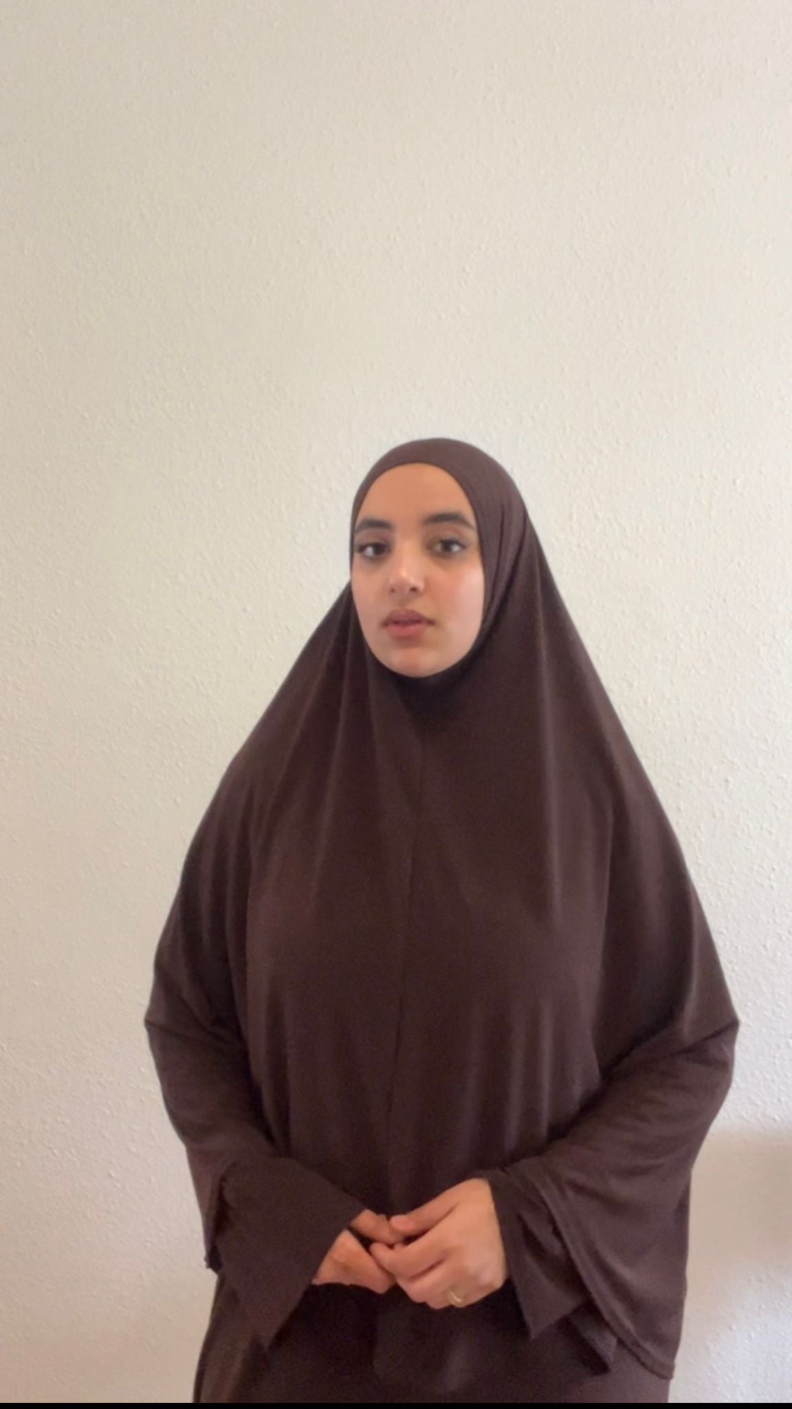 Chocolate Brown Khimar